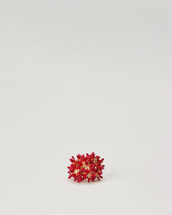 Bottega Veneta Sea coral ring