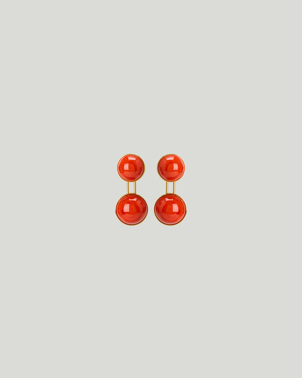 Alaïa Sphere small pendant earrings