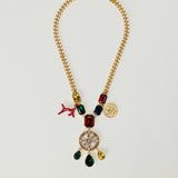 Dolce & Gabbana Carretto wheel necklace