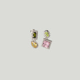Maison Margiela Cluster short pendant earrings