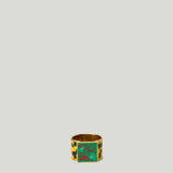 Dries Van Noten gold-tone enamel bracelet