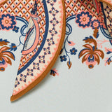 Zimmermann Aster strapless knot-detailed cut-out printed swimsuit