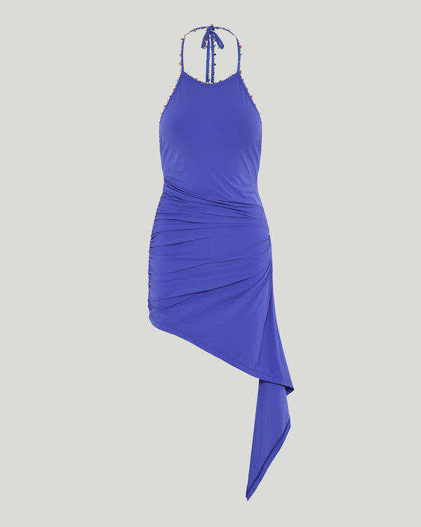 Christopher Esber Beach quartz ruched mini dress