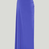 Christopher Esber Ruched Orbit split maxi skirt