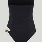 Christopher Esber Chain link cutaway one-piece swimsuit