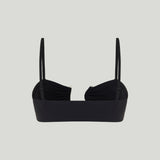 Christopher Esber Ruched Crescent bandeau bikini top