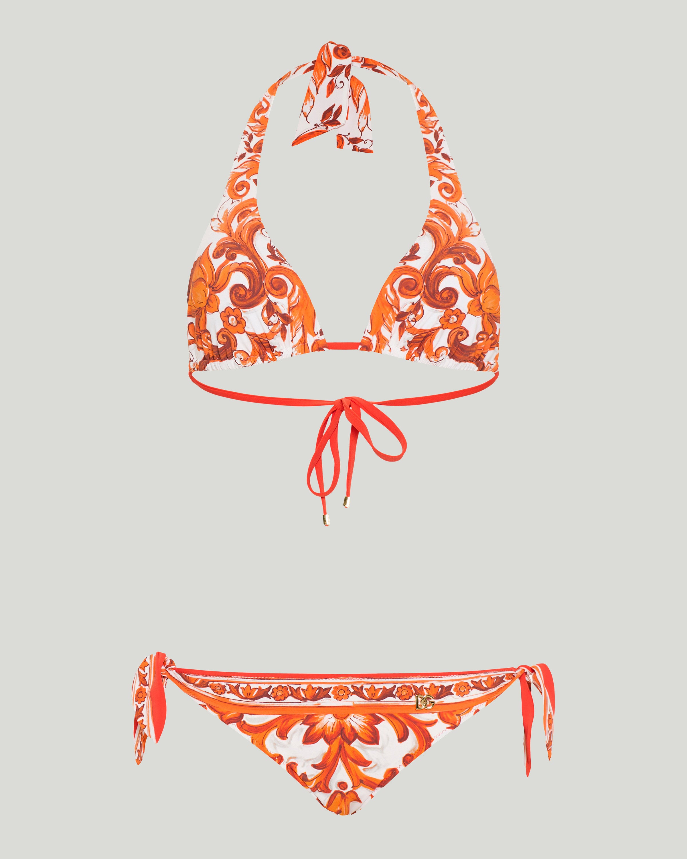 DOLCE & GABBANA Dolce & Gabbana Majolica print bikini – Luisa World
