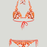 Dolce & Gabbana Majolica print bikini