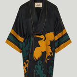 Vita Kin Dancing Heron kimono dress
