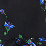 Alaïa Floral-print swimsuit