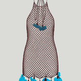 Alaïa Floral crochet dress