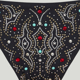 Venuja Texano crystal-embellished bikini set