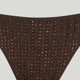 Venuja Embellished triangle bikini set