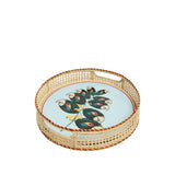 Disk placemat with Parrotstem motif