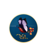 Disk placemat with Butterbird motif