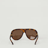 Gucci Pilot frame sunglasses