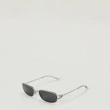 Gucci Rectangular metal sunglasses