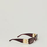 Balenciaga Dynasty rectangle sunglasses
