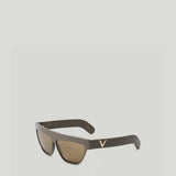 Valentino Garavani Geometric acetate sunglasses