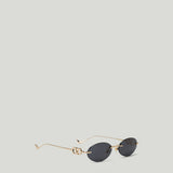 Valentino Garavani VLogo oval-frame sunglasses