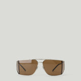 Saint Laurent SL 750 shield aviator sunglasses