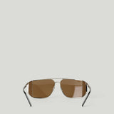 Saint Laurent SL 750 shield aviator sunglasses