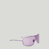 Gucci Mask-frame metal sunglasses