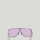 Gucci Mask-frame metal sunglasses