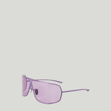 Gucci Mask-frame metal sunglasses
