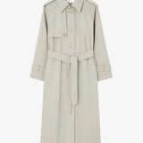The Frankie Shop Riva cotton trench coat