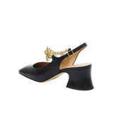 Charms leather pumps