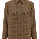 Houndstooth overshirt