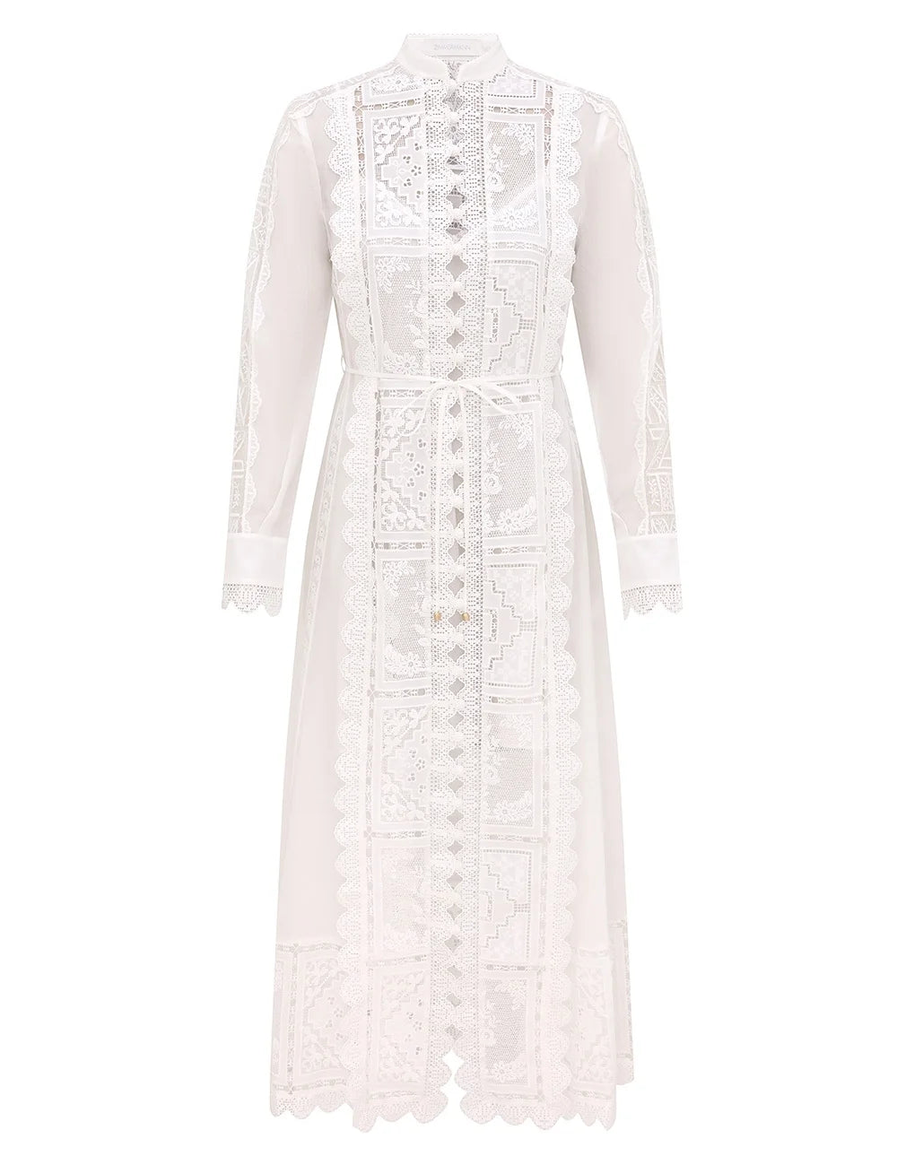 Zimmermann Aster embroidered midi dress Zimmermann Aster embroidered midi dress