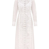 Zimmermann Aster embroidered midi dress