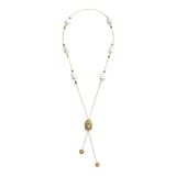 Bottega Veneta Rana pearls necklace