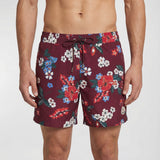 Floral print swim shorts