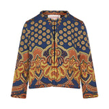 Paisley Medaglioni gabardine jacket