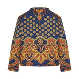 Paisley Medaglioni gabardine jacket
