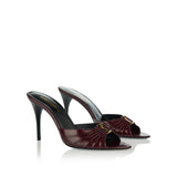 Saint Laurent Babylone leather mules