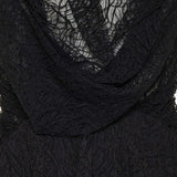 McQueen Lace draped dress