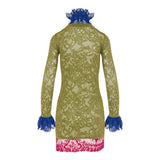 Saint Laurent Lace mini dress