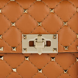 Rockstud Spike small leather bag