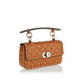 Rockstud Spike small leather bag