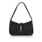 Le 5 à 7 mini raffia shoulder bag