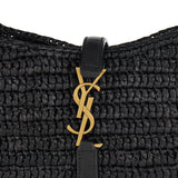Le 5 à 7 mini raffia shoulder bag