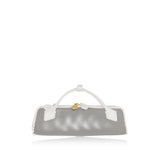 Le Teckel leather clutch bag