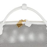 Le Teckel leather clutch bag