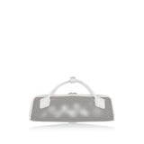 Le Teckel leather clutch bag