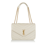 Loulou large Matelassé leather shoulder bag