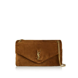 Calypso large suede bag